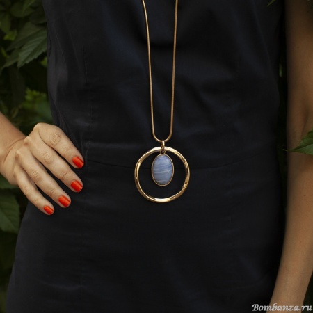 Колье Fiore Luna, TURQUOISE OPAL